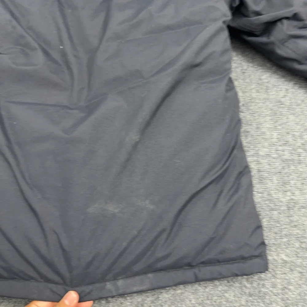 Marmot Jacket Kids L Black Nylon Down Hooded Puffer Pockets Gorpcore